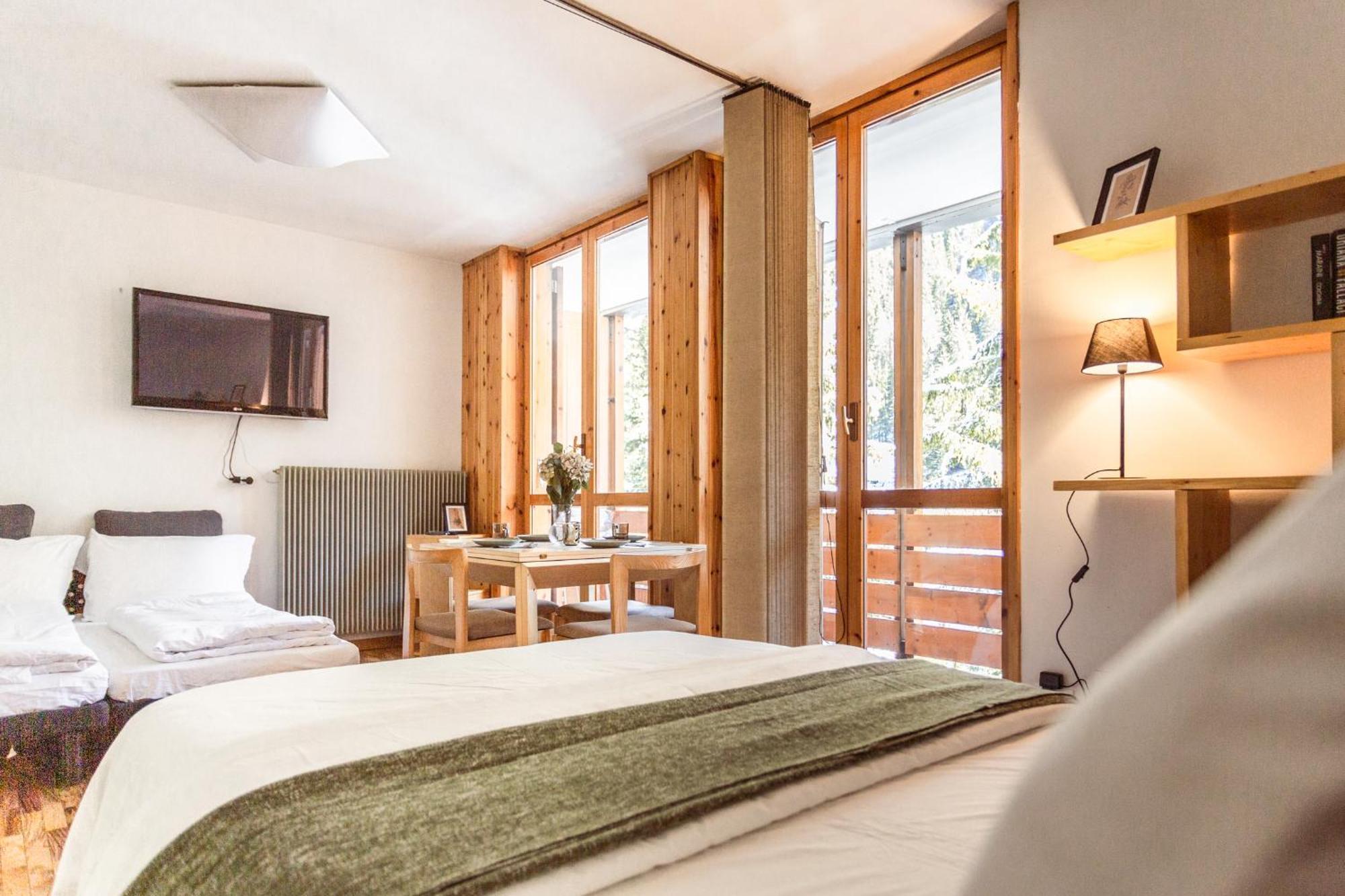 * * *Premium Loft* * * Vista Marmolada Lejlighed Alba di Canazei Eksteriør billede